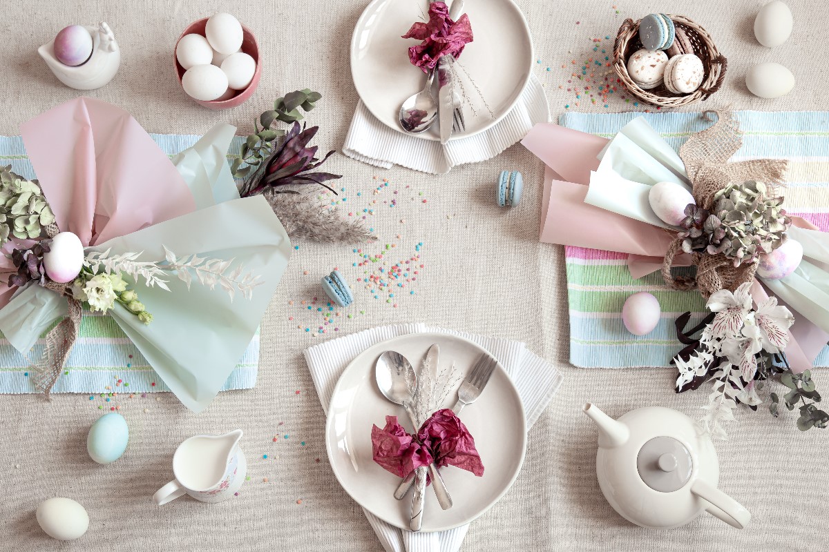 How to decorate the table for Easter?