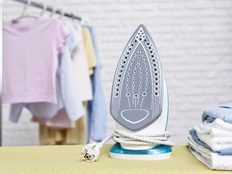 How to remove limescale from a steam iron?