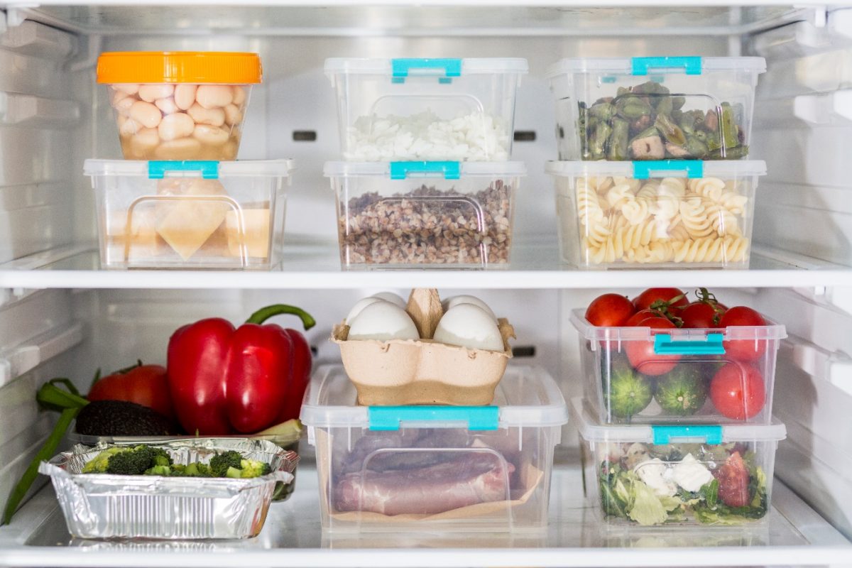 Is it safe to store food in plastic food containers?